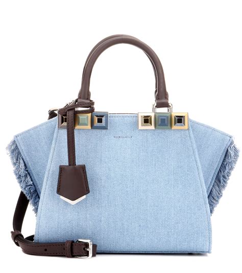 fendi denim purse